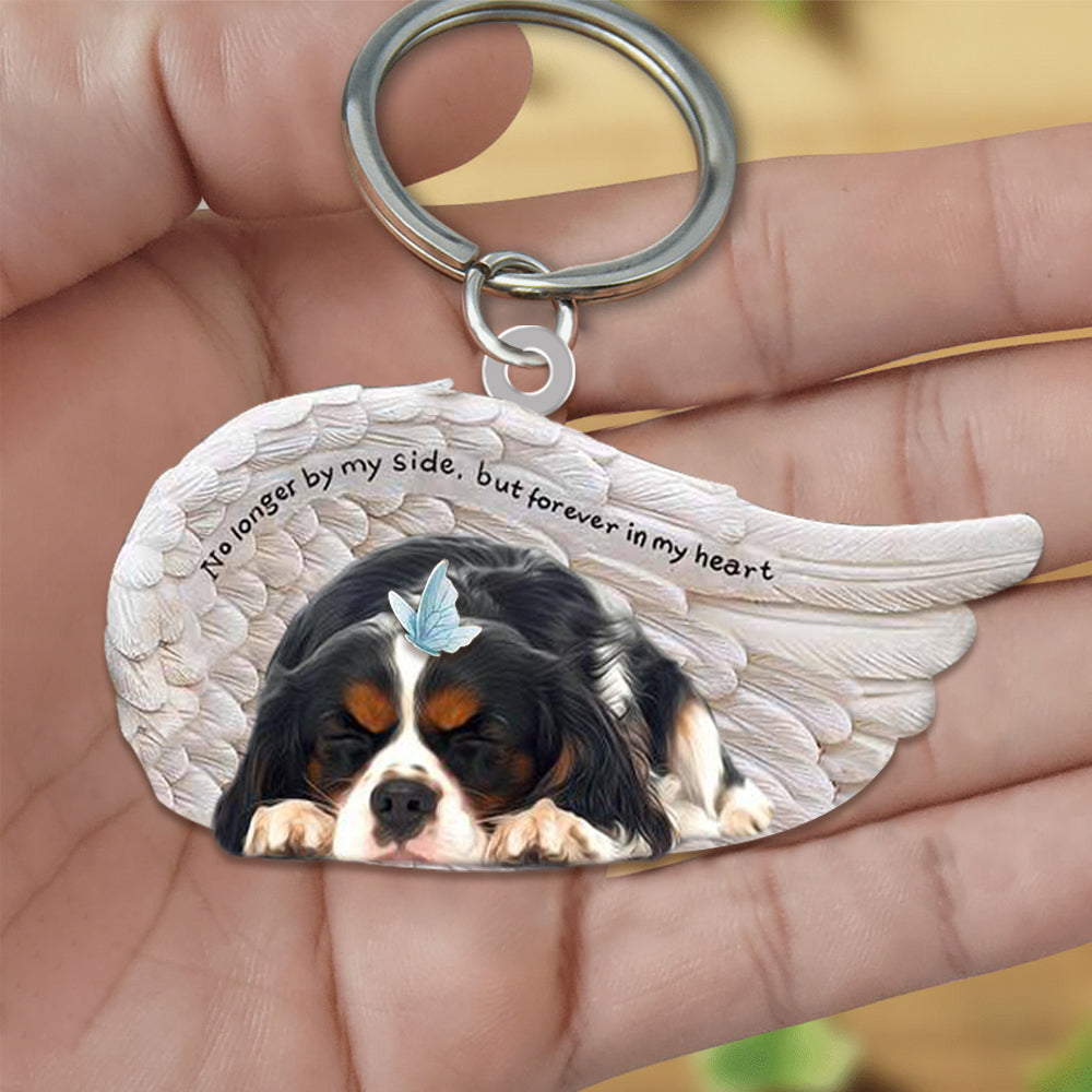 Cavalier King Charles Spaniel Sleeping Angel - Forever In My Heart Acrylic Keychain