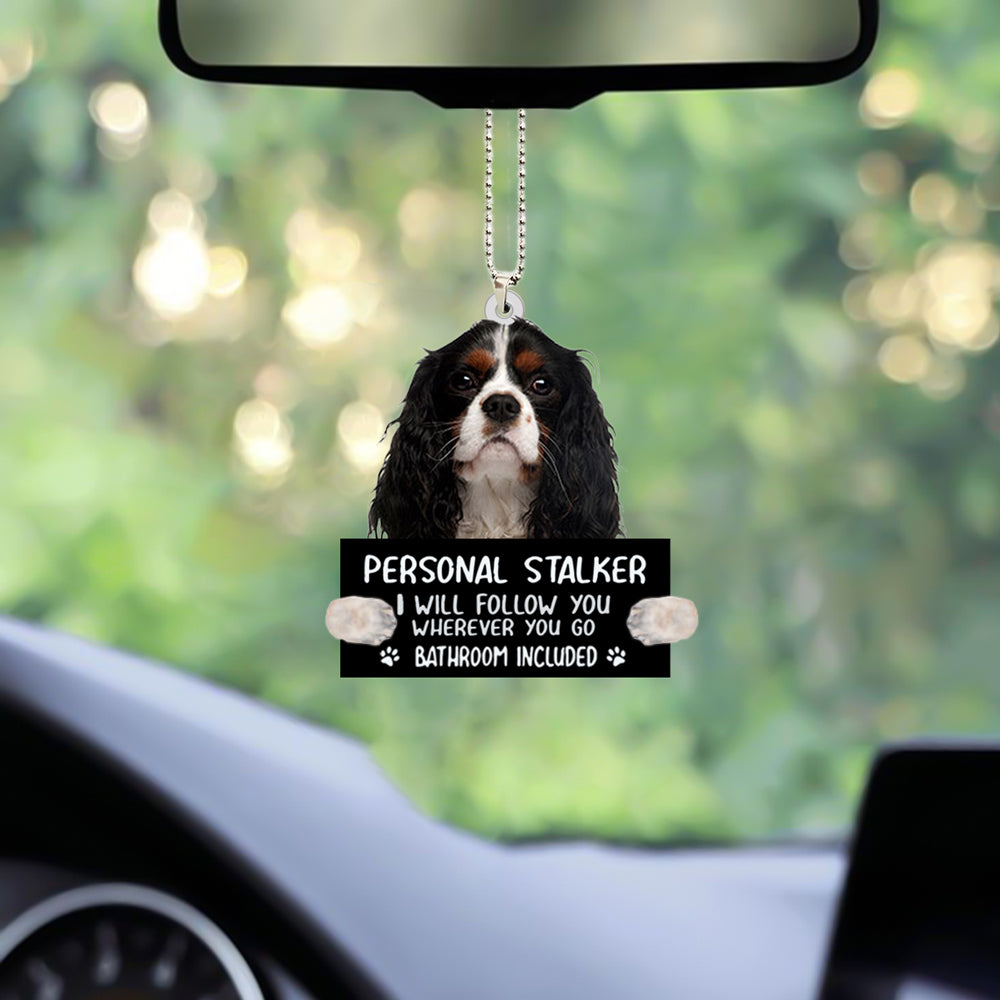 Cavalier King Charles Spaniel02 Personal Stalker Car Hanging Ornament