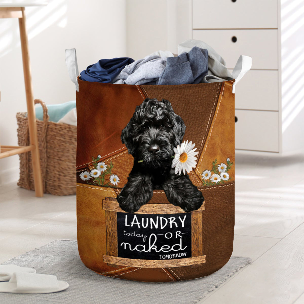 Cavapoo Laundry Today Or Naked Tomorrow Laundry Basket
