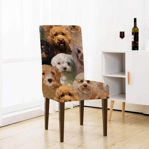 A Bunch Of Cavapoos Chair Cover/Great Gift Idea For Dog Lovers