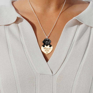 Cavapoo -What Greater Gift Than The Love Of Dog Stainless Steel Necklace