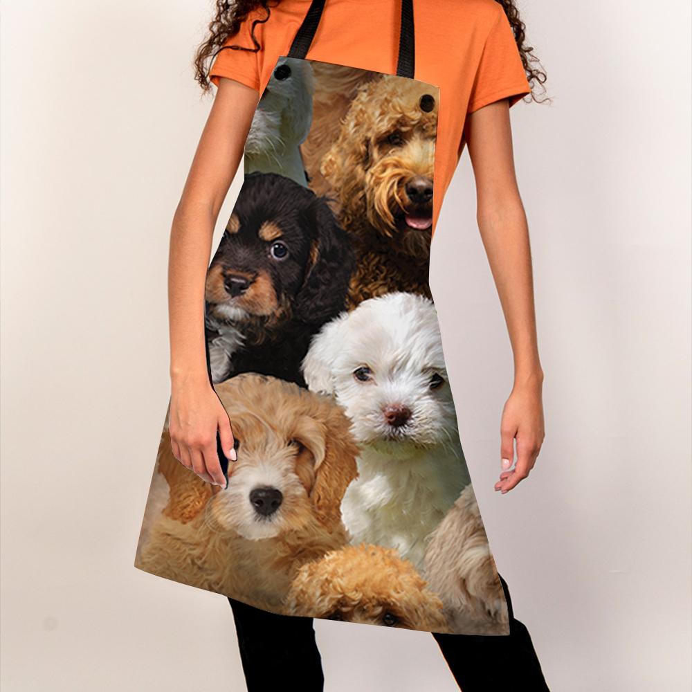 A Bunch Of Cavapoos Apron/Great Gift Idea For Christmas