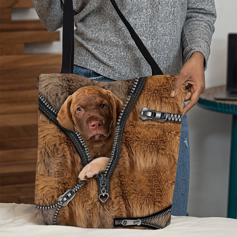 Chesapeake Bay Retriever All Over Printed Tote Bag
