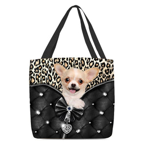 2022 New Release Chihuahua All Over Printed Tote Bag