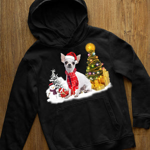 Unisex Merry Christmas Chihuahua Hoodie