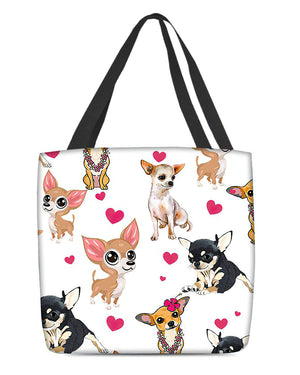 Cute Chihuahua02 Tote Bag