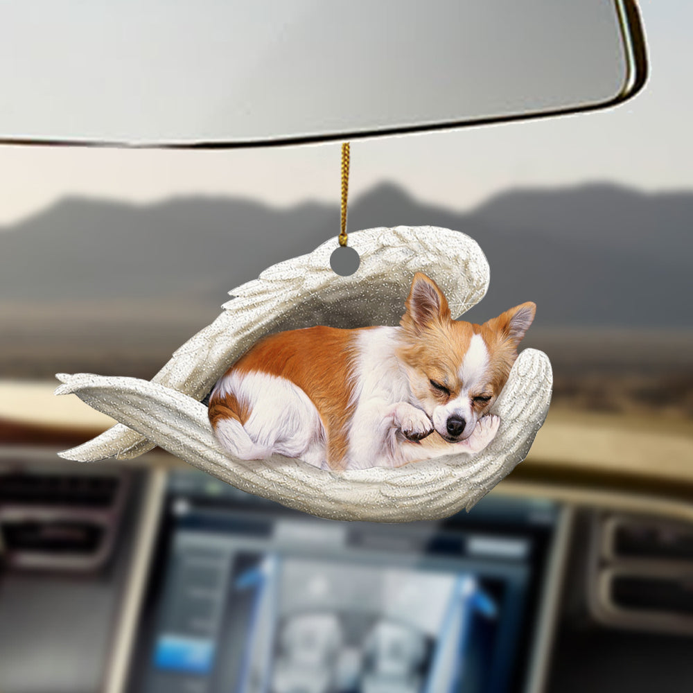 Chihuahua 02 Sleeping Angel Ornament Sleeping Angel Car Hanging Ornament