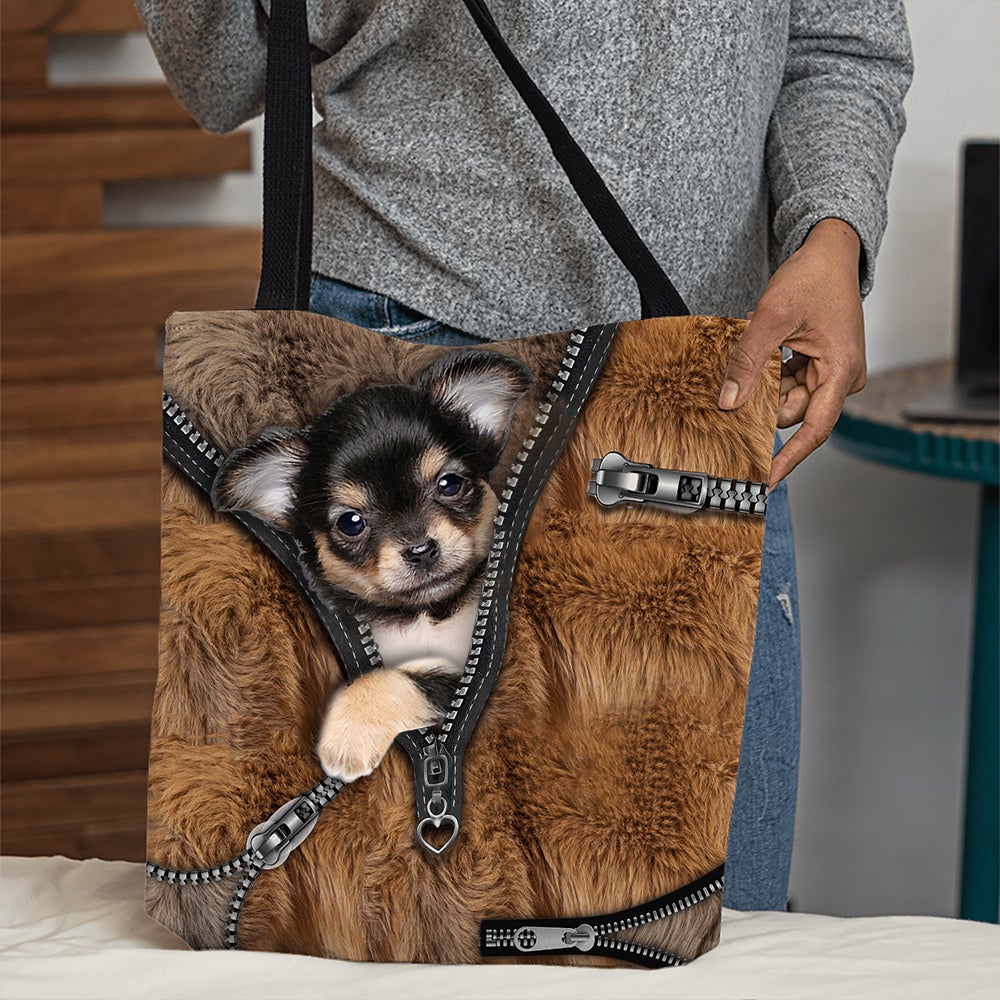 Chihuahua 3 All Over Printed Tote Bag