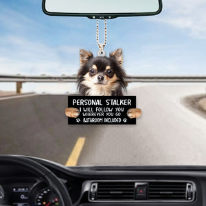 Chihuahua07 Personal Stalker Car Hanging Ornament