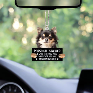 Chihuahua07 Personal Stalker Car Hanging Ornament