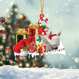 Chihuahua1 Merry Christmas Hanging Ornament-0211