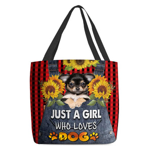 Chihuahua -Just A Girl Who Loves Dog Tote Bag