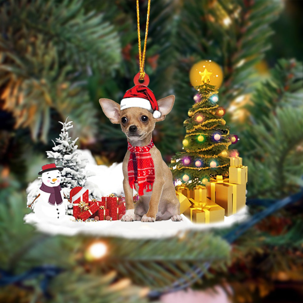 Chihuahua (2) Christmas Ornament