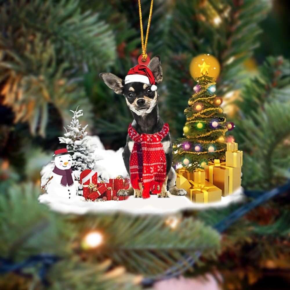 Chihuahua Christmas Ornament
