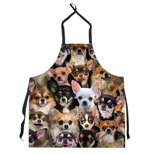 A Bunch Of Chihuahuas Apron/Great Gift Idea For Christmas