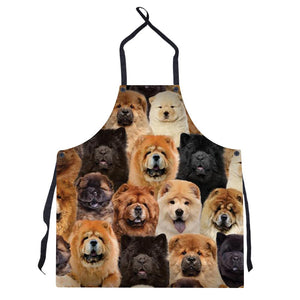 A Bunch Of Chow Chows Apron/Great Gift Idea For Christmas