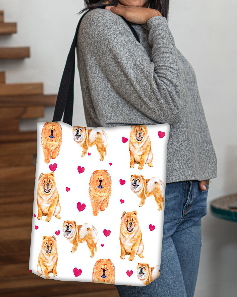 Cute Chow Chow Tote Bag