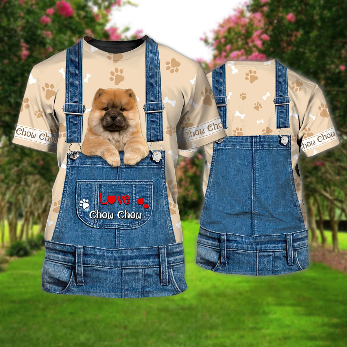 Love Chow Chow Cute Unisex T-shirt