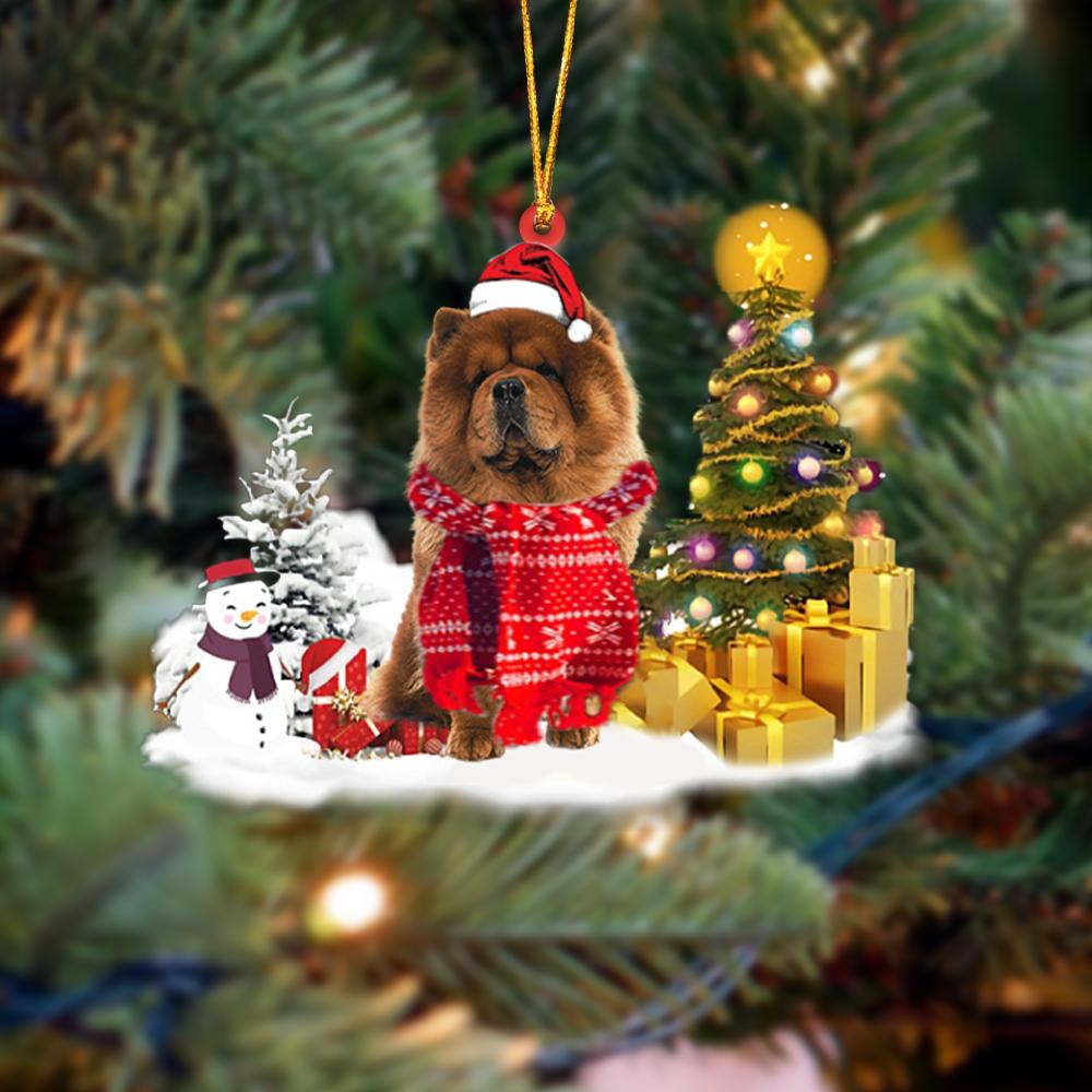 Chow Chow  Christmas Ornament
