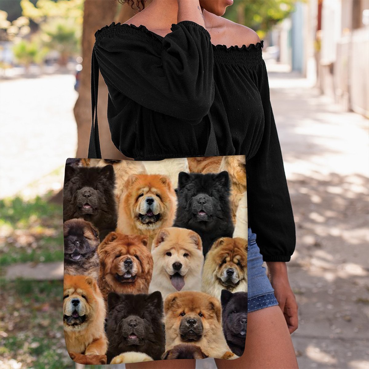 A Bunch Of Chow Chows Tote Bag