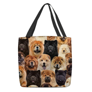 A Bunch Of Chow Chows Tote Bag