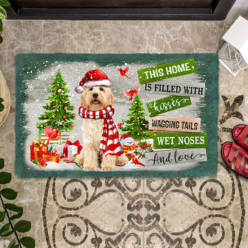 This Home Is Filled With Kisses/Cockapoo Doormat