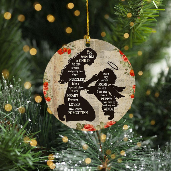 Cockapoo Angel Memorial Ornament - OKBANDS