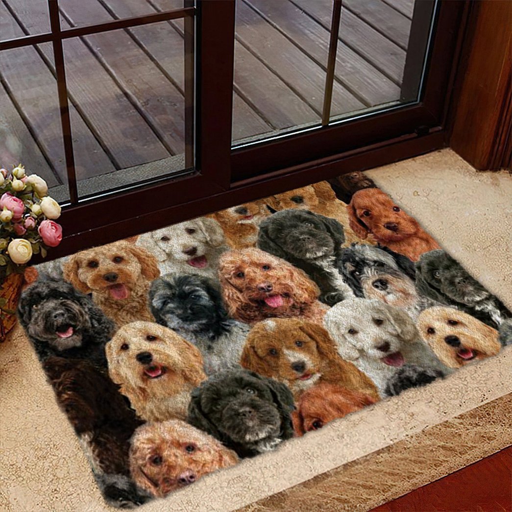 A Bunch Of Cockapoos Doormat