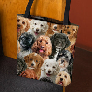 A Bunch Of Cockapoos Tote Bag