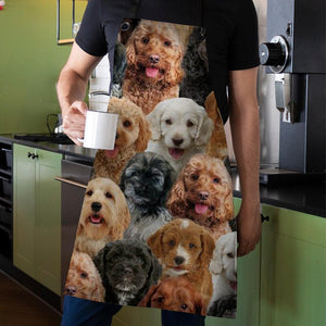 A Bunch Of Cockapoos Apron/Great Gift Idea For Christmas
