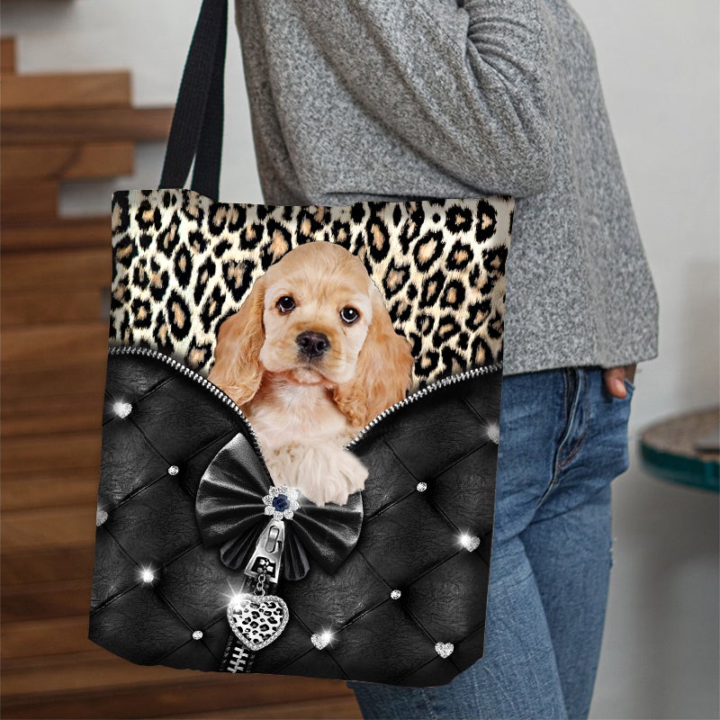2022 New Release Cocker Spaniel All Over Printed Tote Bag