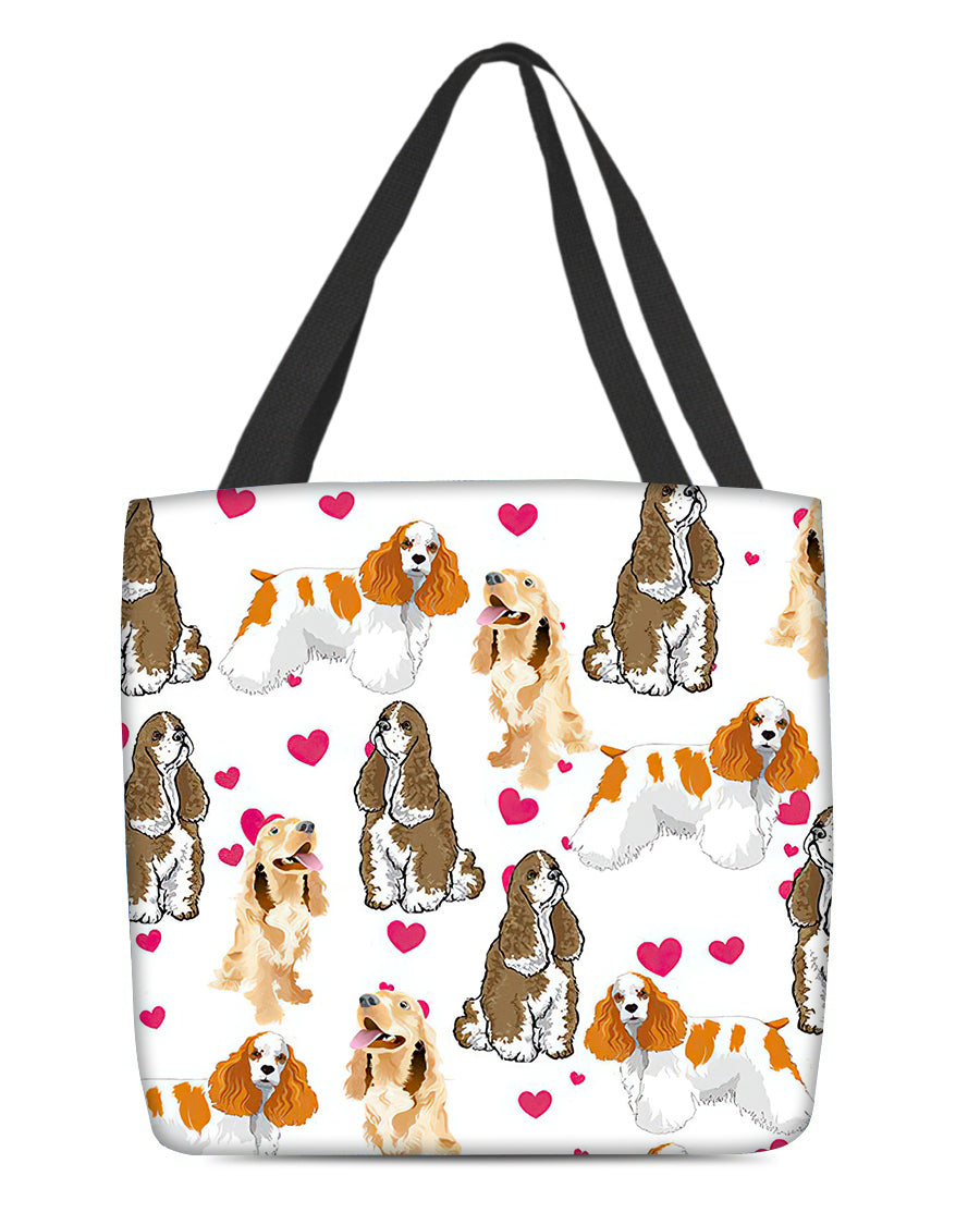 Cute Cocker Spaniel02 Tote Bag