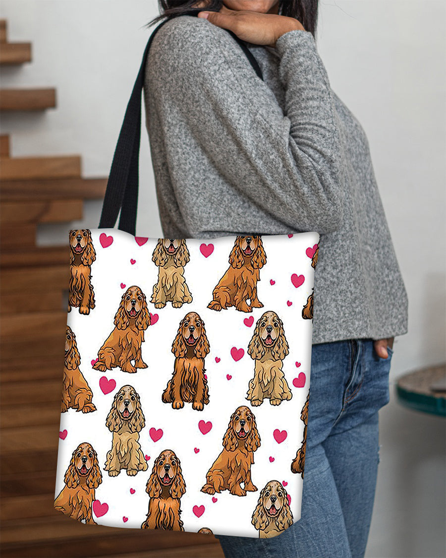 Cute Cocker Spaniel Tote Bag