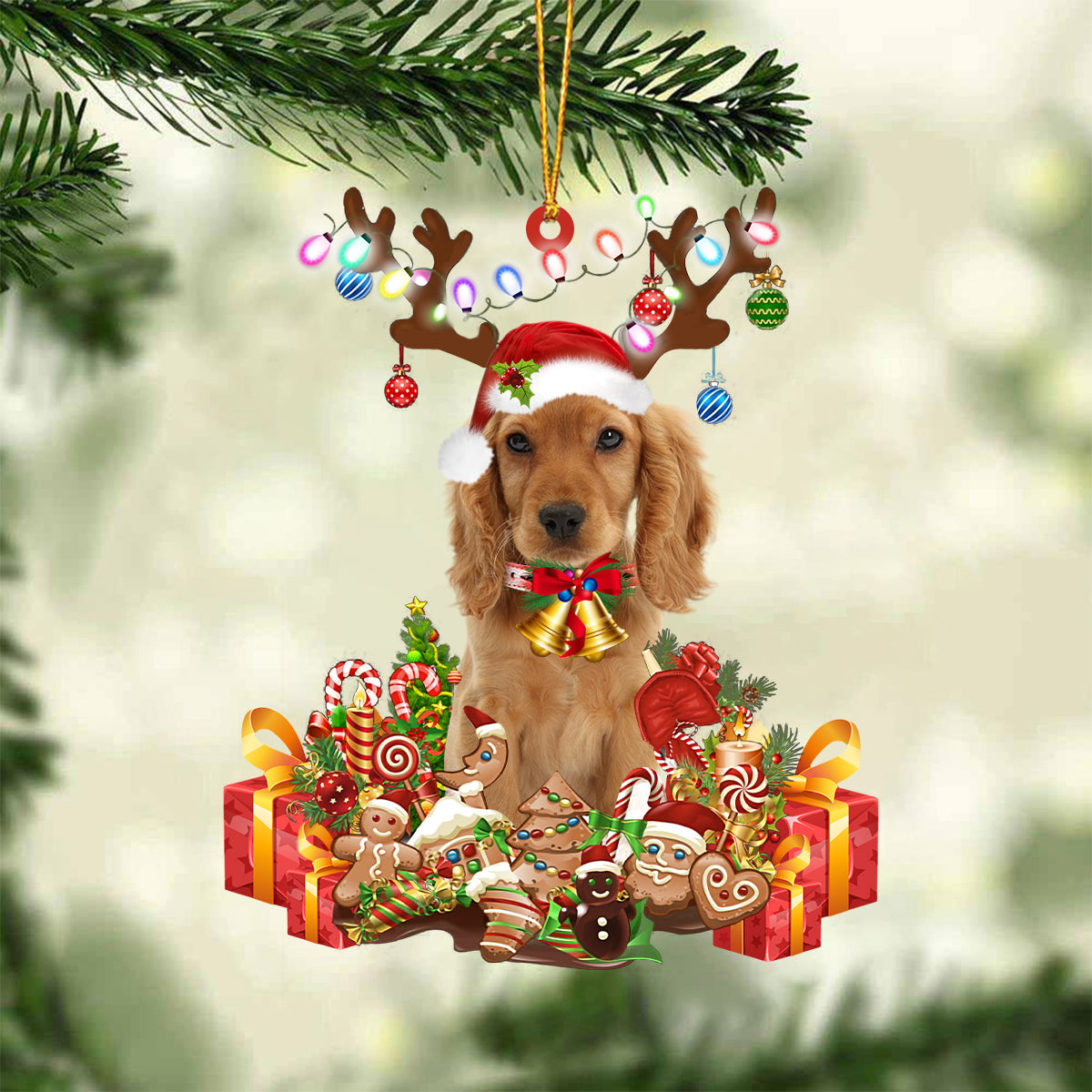 Cocker Spaniel5 -2022 New Release Christmas Ornament
