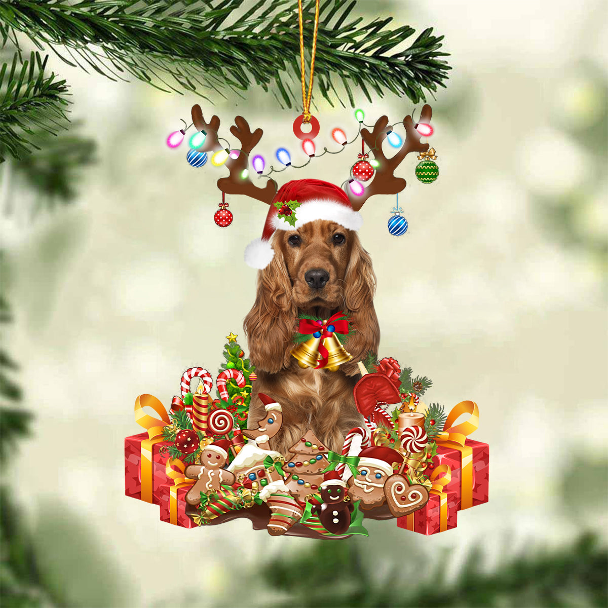 Cocker Spaniel6 -2022 New Release Christmas Ornament
