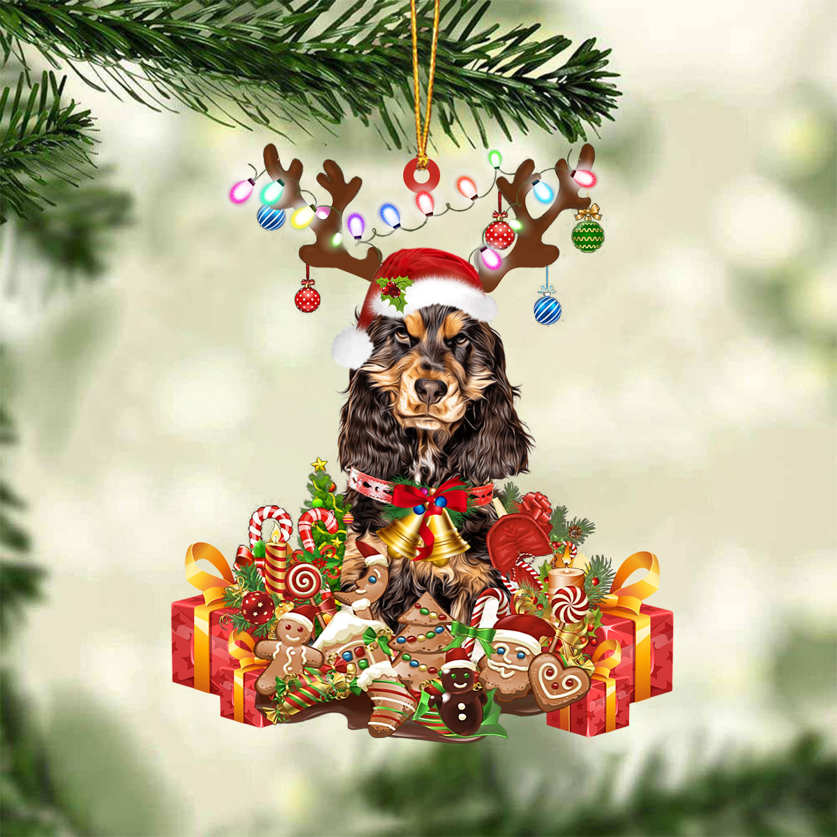 Cocker Spaniel7 -2022 New Release Christmas Ornament