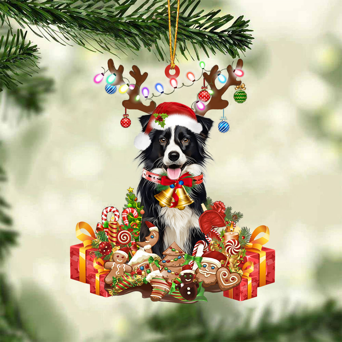 Collie2  -2022 New Release Christmas Ornament