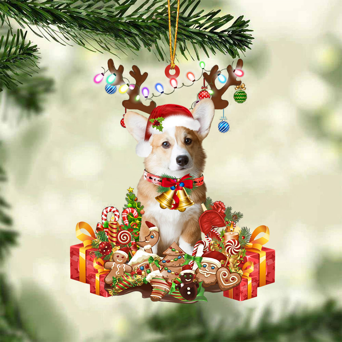 Corgi-2022 New Release Christmas Ornament