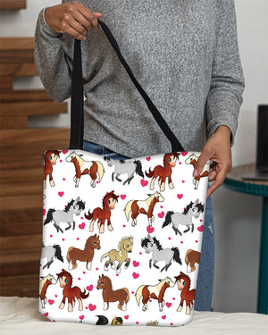 Cute Horse Tote Bag