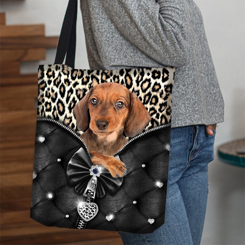 2022 New Release Dachshund All Over Printed Tote Bag