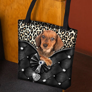 2022 New Release Dachshund All Over Printed Tote Bag