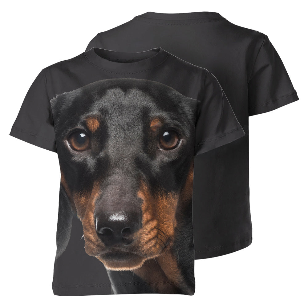 Dachshund 2 3D Graphic Unisex T-shirt