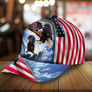 Dachshund 2 Perfect One Nation Under God Cap For Patriots And Dog Lovers
