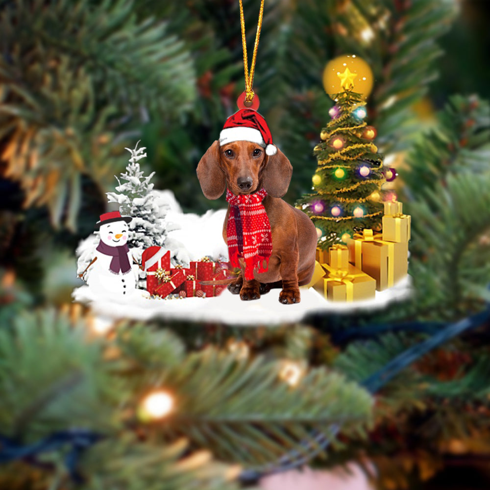 Dachshund  (8) Christmas Ornament