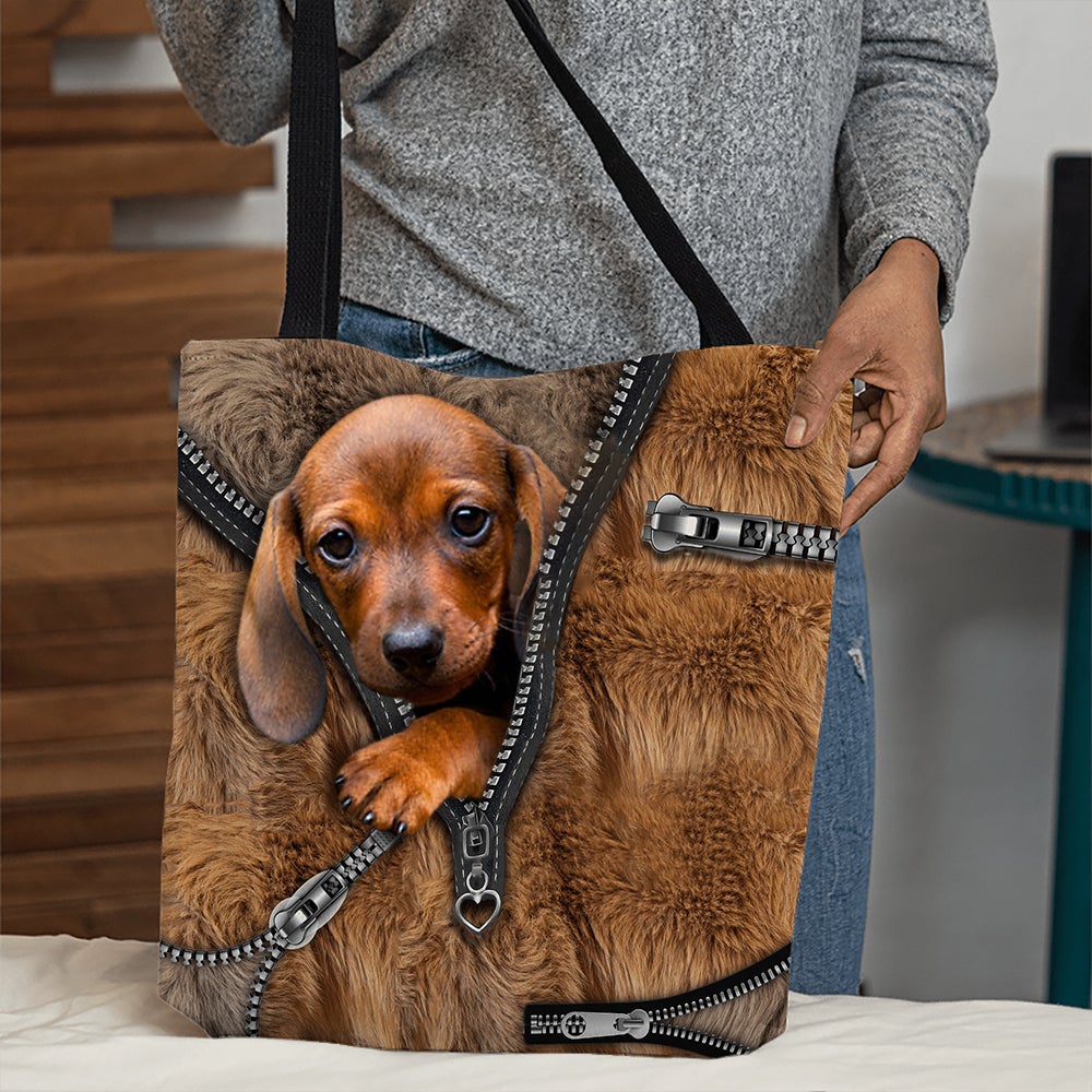 Dachshund 2 All Over Printed Tote Bag