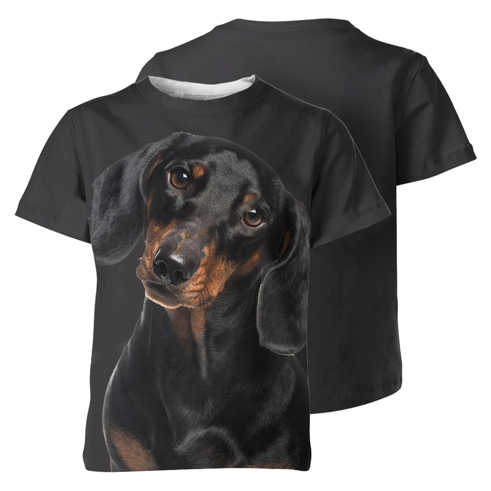 Dachshund 3D Graphic Unisex T-shirt