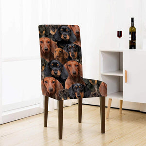 A Bunch Of Dachshunds Chair Cover/Great Gift Idea For Dog Lovers