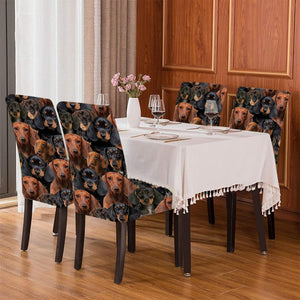 A Bunch Of Dachshunds Chair Cover/Great Gift Idea For Dog Lovers