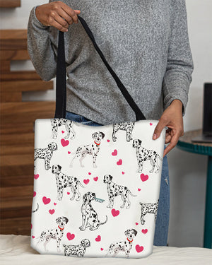 Cute Dalmatian Tote Bag