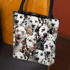 A  Bunch Of Dalmatians Tote Bag